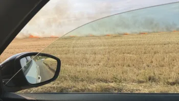 Incendie à Crosville-la-Vieille - Eure - 13 juillet 2026 - Feux de forêts et d'espaces naturels