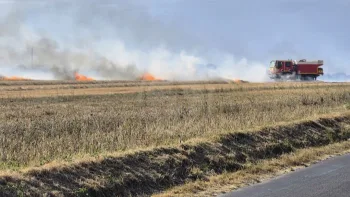 Incendie à Crosville-la-Vieille - Eure - 13 juillet 2026 - Feux de forêts et d'espaces naturels