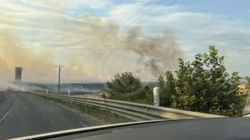 Incendie à Chaumont-en-Vexin - Oise - 13 juillet 2026 - Feux de forêts et d'espaces naturels