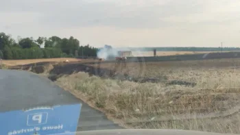 Incendie à Chaumont-en-Vexin - Oise - 13 juillet 2026 - Feux de forêts et d'espaces naturels