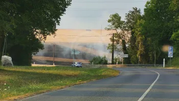 Incendie à Chaumont-en-Vexin - Oise - 13 juillet 2026 - Feux de forêts et d'espaces naturels
