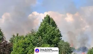 Incendie à Saint-Martinien (03) : le feu est éteint