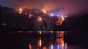 Incendie à Montcusel - Jura - 14 juillet 2026 - Feux de forêts et d'espaces naturels