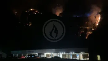 Incendie à Montcusel - Jura - 14 juillet 2026 - Feux de forêts et d'espaces naturels