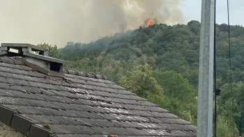 Incendie à Montcusel - Jura - 14 juillet 2026 - Feux de forêts et d'espaces naturels
