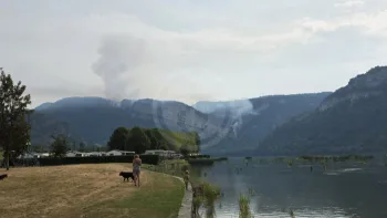 Incendie à Montcusel - Jura - 14 juillet 2026 - Feux de forêts et d'espaces naturels