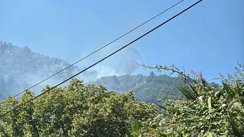 Incendie à Châteauneuf-Villevieille - Alpes-Maritimes - 19 juin 2026 - Feux de forêts et d'espaces naturels