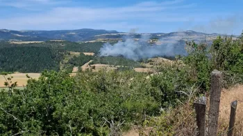 Incendie à Blesle - Haute-Loire - 19 juin 2026 - Feux de forêts et d'espaces naturels