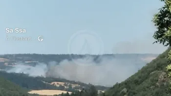Incendie à Blesle - Haute-Loire - 19 juin 2026 - Feux de forêts et d'espaces naturels