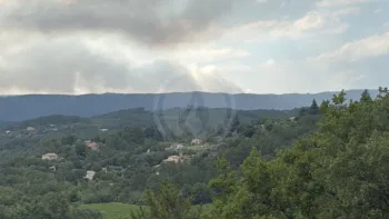Incendie à Montselgues - Ardèche - 15 juillet 2026 - Feux de forêts et d'espaces naturels