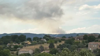 Incendie à Montselgues - Ardèche - 15 juillet 2026 - Feux de forêts et d'espaces naturels