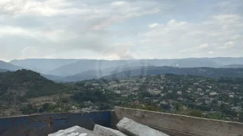 Incendie à Montselgues - Ardèche - 15 juillet 2026 - Feux de forêts et d'espaces naturels