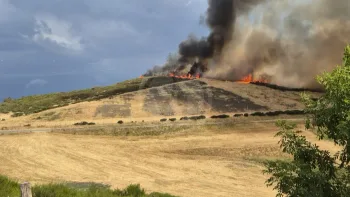 Incendie à Montselgues - Ardèche - 15 juillet 2026 - Feux de forêts et d'espaces naturels