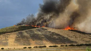 Incendie à Montselgues - Ardèche - 15 juillet 2026 - Feux de forêts et d'espaces naturels