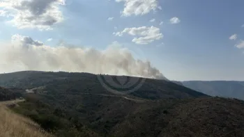Incendie à Montselgues - Ardèche - 15 juillet 2026 - Feux de forêts et d'espaces naturels