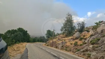 Incendie à Montselgues - Ardèche - 15 juillet 2026 - Feux de forêts et d'espaces naturels