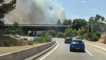 Incendie à Aix-en-Provence - Bouches-du-Rhône - 19 juin 2026 - Feux de forêts et d'espaces naturels