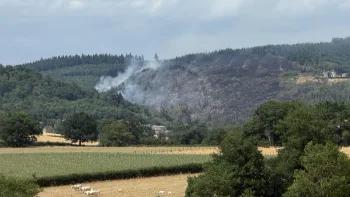 Incendie à La Grande-Verrière - Saône-et-Loire - 15 juillet 2026 - Feux de forêts et d'espaces naturels