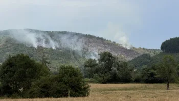 Incendie à La Grande-Verrière - Saône-et-Loire - 15 juillet 2026 - Feux de forêts et d'espaces naturels