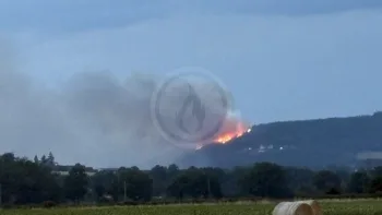 Incendie à La Grande-Verrière - Saône-et-Loire - 15 juillet 2026 - Feux de forêts et d'espaces naturels