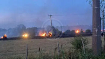 Incendie à Saint-Martial-d'Artenset - Dordogne - 15 juillet 2026 - Feux de forêts et d'espaces naturels