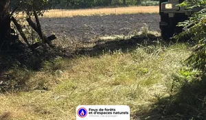 Incendie à Val-d'Oire-et-Gartempe (87) : le feu est éteint