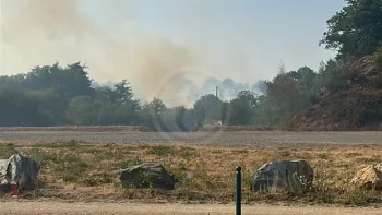Incendie à Entrammes - Mayenne - 18 juillet 2026 - Feux de forêts et d'espaces naturels