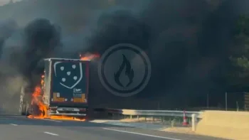 Incendie à Fréjus - Var - 18 juillet 2026 - Feux de forêts et d'espaces naturels