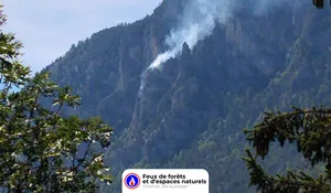 Incendie à L'Argentière-la-Bessée (05) : les pompiers interviennent