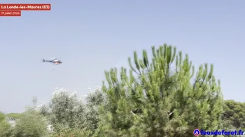 Incendie à La Londe-les-Maures - Var - 19 juillet 2026 - Feux de forêts et d'espaces naturels