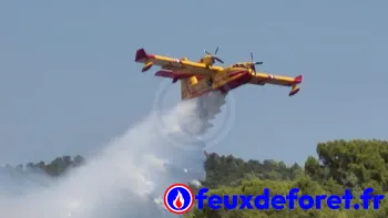 Incendie à La Londe-les-Maures - Var - 19 juillet 2026 - Feux de forêts et d'espaces naturels