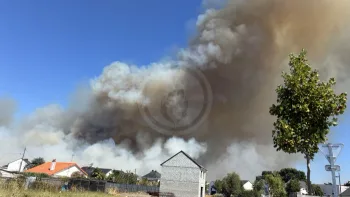 Incendie à Trignac - Loire-Atlantique - 19 juillet 2026 - Feux de forêts et d'espaces naturels
