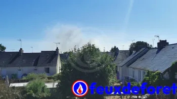 Incendie à Trignac - Loire-Atlantique - 19 juillet 2026 - Feux de forêts et d'espaces naturels