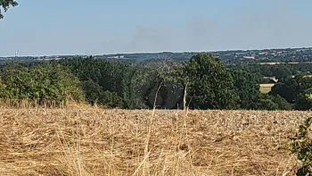 Incendie à Challain-la-Potherie - Maine-et-Loire - 19 juillet 2026 - Feux de forêts et d'espaces naturels