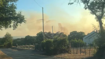 Incendie à Saint-Étienne-de-Montluc - Loire-Atlantique - 19 juillet 2026 - Feux de forêts et d'espaces naturels