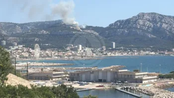Incendie à Marseille - Bouches-du-Rhône - 20 juin 2026 - Feux de forêts et d'espaces naturels
