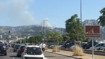 Incendie à Marseille - Bouches-du-Rhône - 20 juin 2026 - Feux de forêts et d'espaces naturels