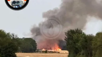Incendie à Fleuré - Vienne - 20 juin 2026 - Feux de forêts et d'espaces naturels