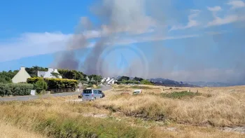 Incendie à Trégunc - Finistère - 20 juillet 2026 - Feux de forêts et d'espaces naturels