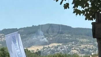 Incendie à Vaugneray - Rhône - 20 juillet 2026 - Feux de forêts et d'espaces naturels