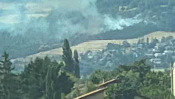 Incendie à Vaugneray - Rhône - 20 juillet 2026 - Feux de forêts et d'espaces naturels