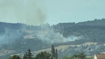 Incendie à Vaugneray - Rhône - 20 juillet 2026 - Feux de forêts et d'espaces naturels