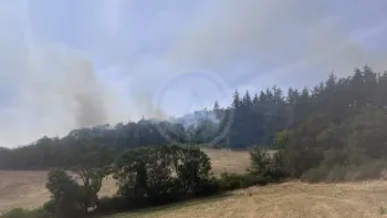 Incendie à Vaugneray - Rhône - 20 juillet 2026 - Feux de forêts et d'espaces naturels