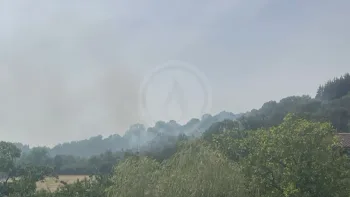 Incendie à Vaugneray - Rhône - 20 juillet 2026 - Feux de forêts et d'espaces naturels