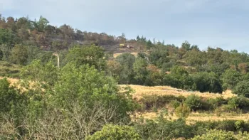 Incendie à Vaugneray - Rhône - 20 juillet 2026 - Feux de forêts et d'espaces naturels