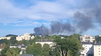 Incendie à Nantes - Loire-Atlantique - 20 juillet 2026 - Feux de forêts et d'espaces naturels