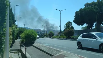 Incendie à Cannes - Alpes-Maritimes - 21 juin 2026 - Feux de forêts et d'espaces naturels