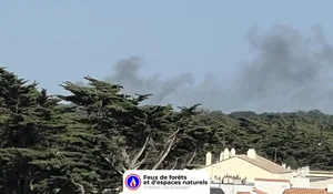Incendie à Saint-Hilaire-de-Riez (85) : les pompiers interviennent