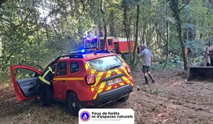 Incendie à Plévin (22) : les pompiers interviennent