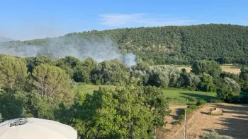 Incendie à Riez - Alpes-de-Haute-Provence - 20 juillet 2026 - Feux de forêts et d'espaces naturels